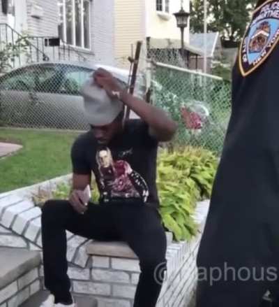 He didn’t tell him he was wavy like that