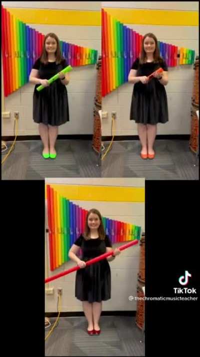 SMB theme played with boomwhackers