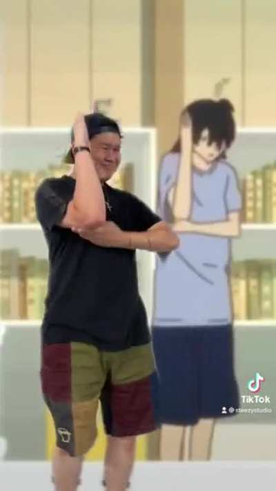 I did the dance