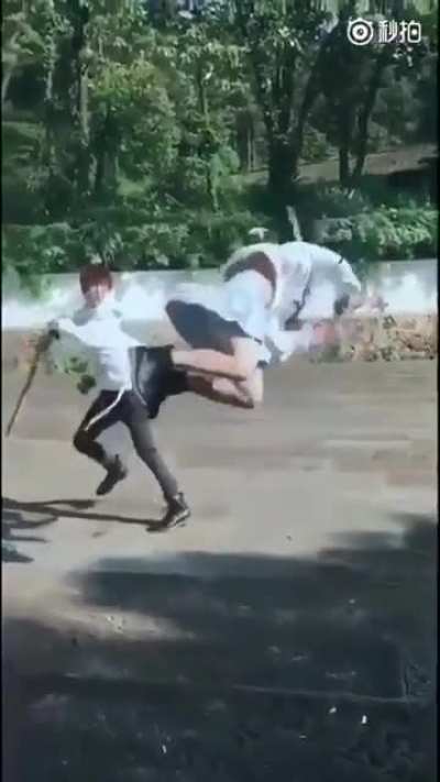 The chosen one...this women has moves that challenge CGI