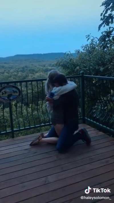 OP's brother proposed to his highschool sweetheart.