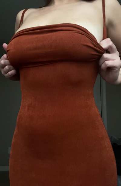 do you think my date will approve of my dress and my tits? [OC]