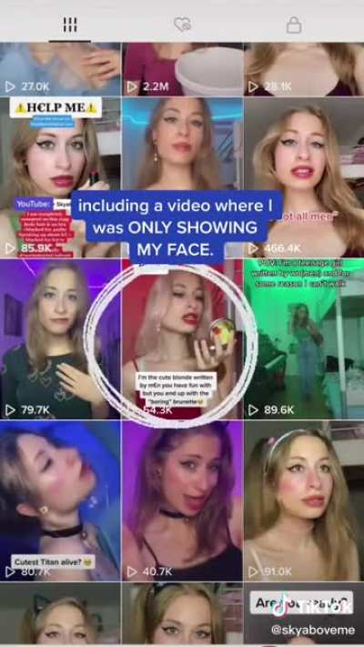 Please support: Tiktok seems to be silencing Sexual Assault victims