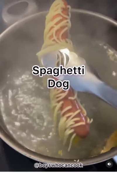 hate spaghetti dog.