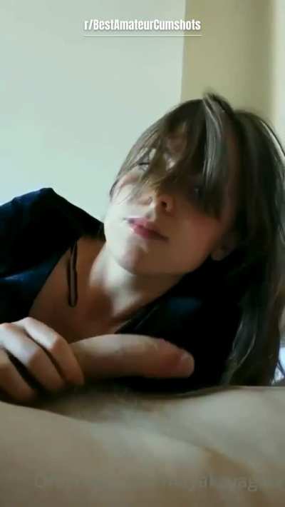Amateur Cutie MayakayaGaia blows & swallows. Follow her OF