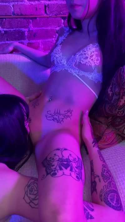 Our OF Has hundreds of scenes with us and our sexy friends, and we plan on adding many more this summer 😍🔥 taking a trip with Zara and Anita this money and shooting content all week 😈🖤