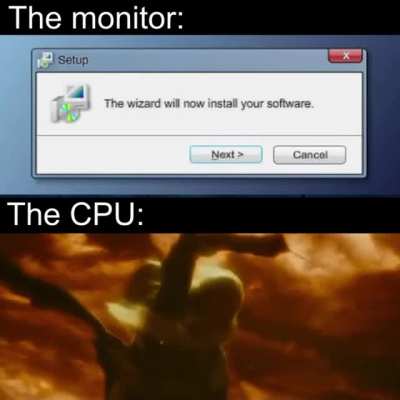 That's why it gets so hot.