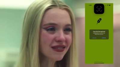 Remember: on red days your face won’t be recognized if you’re crying