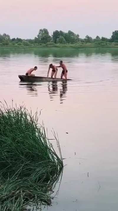 Going under in style
