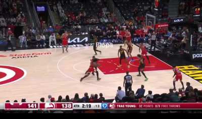The Hawks will never be a serious team as long as other teams can do this with absolute ease in the clutch.  And yet there are still fans here who think this type of play from Trae is worth $50+ million for another 5 years? Why??? (h/t Preet410_ on X)