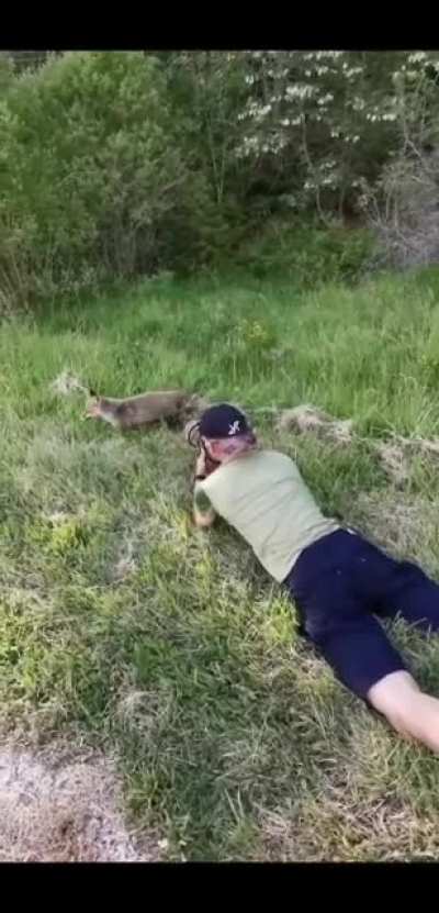 This man had an opportunity and he took advantage of it