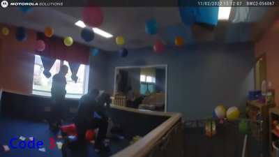 Violent Felon Runs Into Daycare During Police Chase