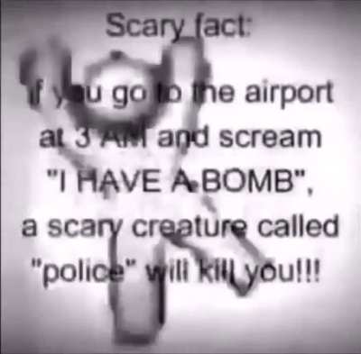 Guys I’m scared
