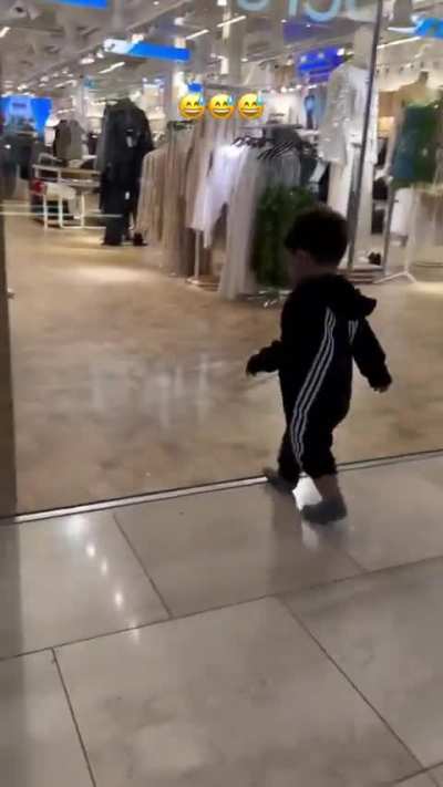 Bro didn’t know it was a door 🚪 🤣