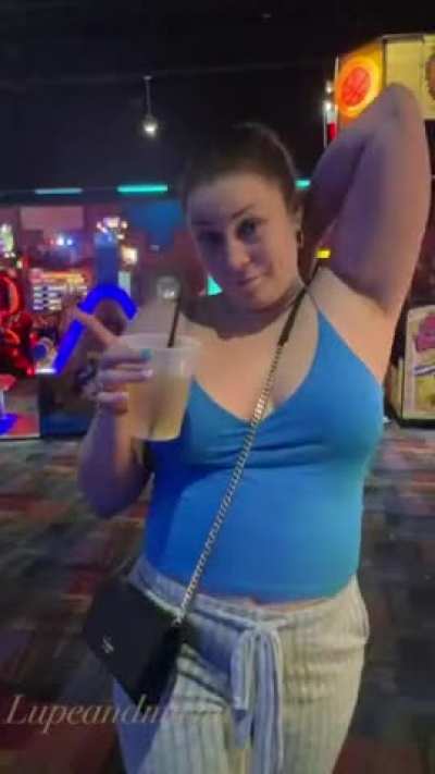 Even the tits wanted to play games