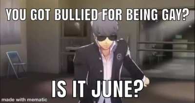 It’s fair game if it isn’t June 😎