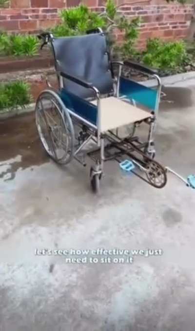 Easy to use wheelchair 👍