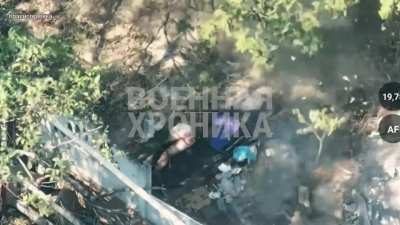 Brutal Drone drops on Ukrainian Soldiers. 1 decided to commit Suicide. |  Krasn<wbr>ohori<wbr>vka., 2024 |