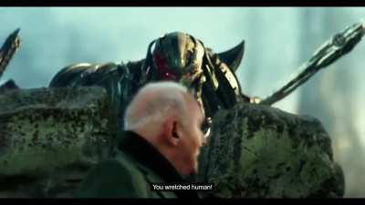 I am convinced The Last Knight is actually a comedy based on this one scene