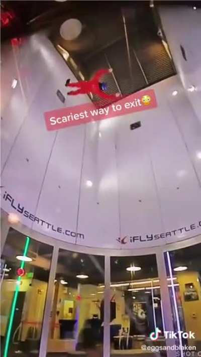 Actually the coolest way to exit
