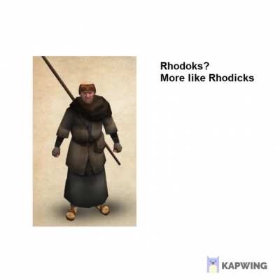 Jeremus absolutely destroys a Rhodok (Sound Warning!)