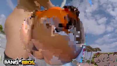 Franceska anal outdoor