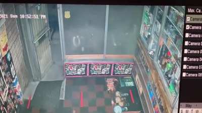 Two Asian women left hospitalized after being attacked by a random man with a cement block inside their Baltimore liquor store business