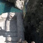By the bridge