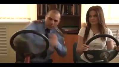 Russian driving instructor