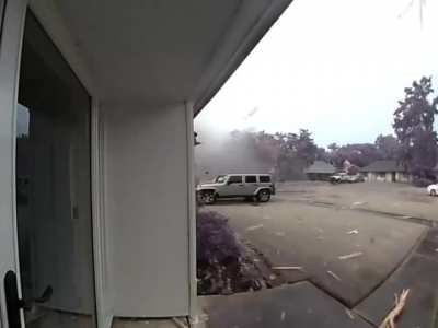 Wtf was that? I think the next door neighbor’s house exploded