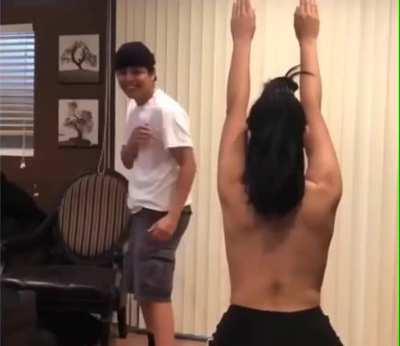 Oof but the smile at the end is legendary