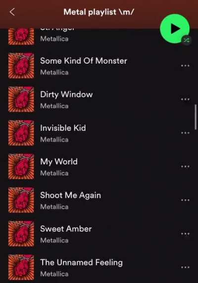 What is my personality based on my metal playlist, I’m curious