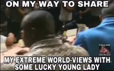 Thank me lady