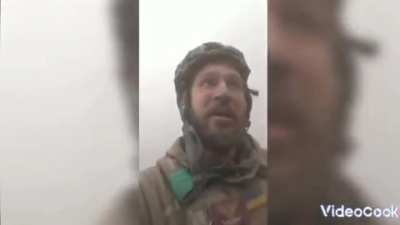 Undermining a building in Bakhmut in which there were many invaders