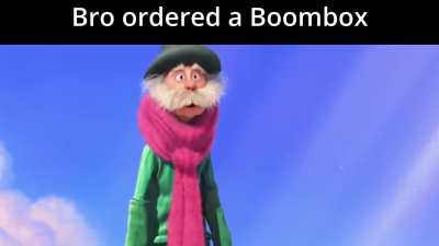 Me when he got the