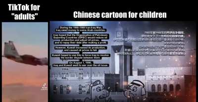 Chinese propagandists be appreciating American military history more than American TikTokers.