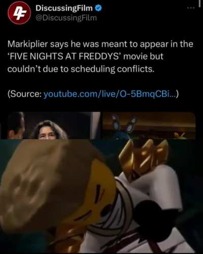 I don’t want watch fnaf film now (jokes JK but man)