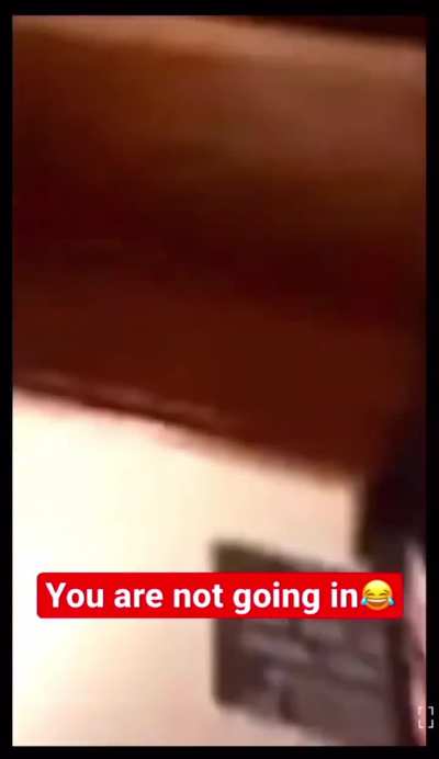 Man tries to see a judge