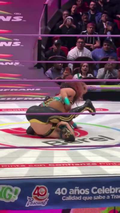 Top rope Meteora 🔥Night of the Amazonas CMLL 03-06-26