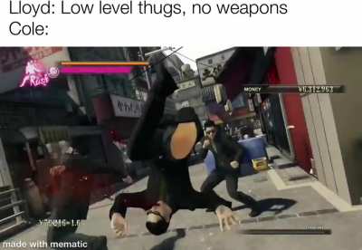 Cole don’t need weapons Part 5: I ran out of ideas