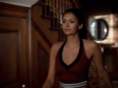 Elena Cheerleader version is the hottest thing ever