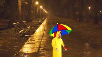 Freddie Mercury Gets Lost In The Park