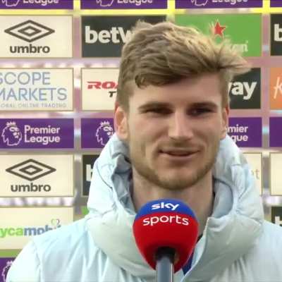 Blodgharm: Werner joking around post match: 