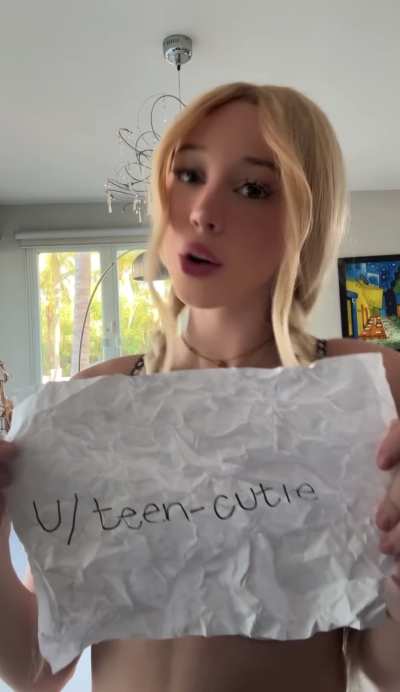 my verification ♡