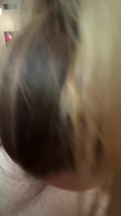 When she put her hair up, you know it’s business time