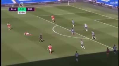 Real life soccer with a video game glitch