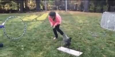 The hop at the end