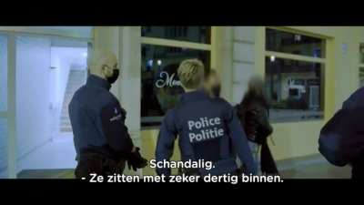 Szájer elfogásáról készült videó