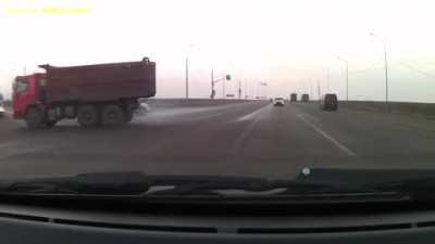 Lucky Pedestrian