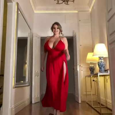 Red dress